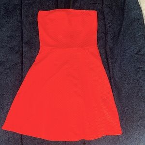 Neon strapless stress